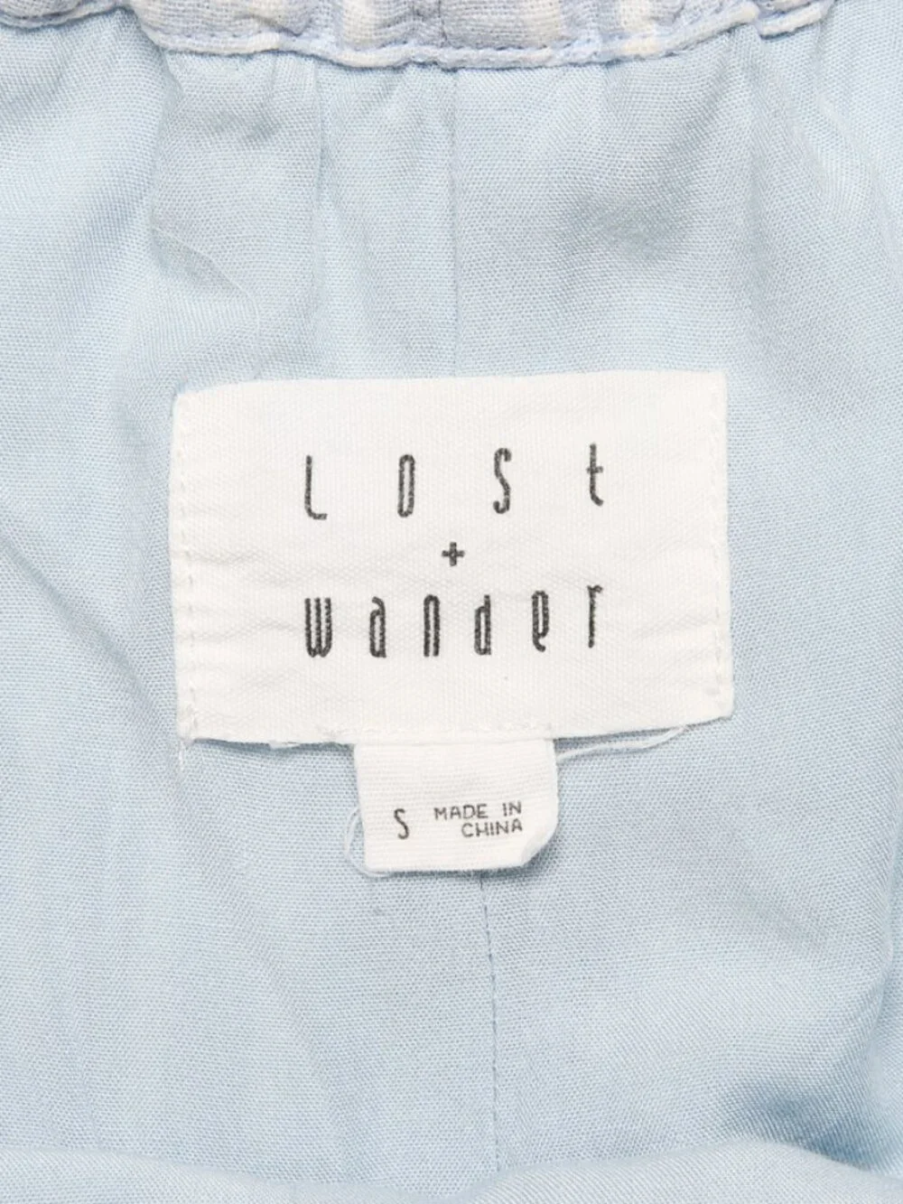 LOST + WANDER Linen Blend Wide-Leg Cropped Striped Jumpsuit